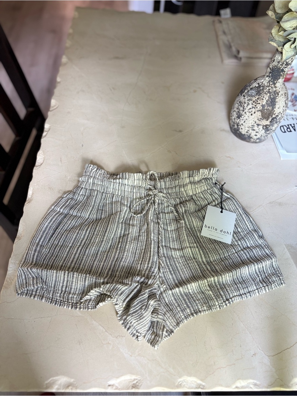Bella Dahl Striped  Shorts